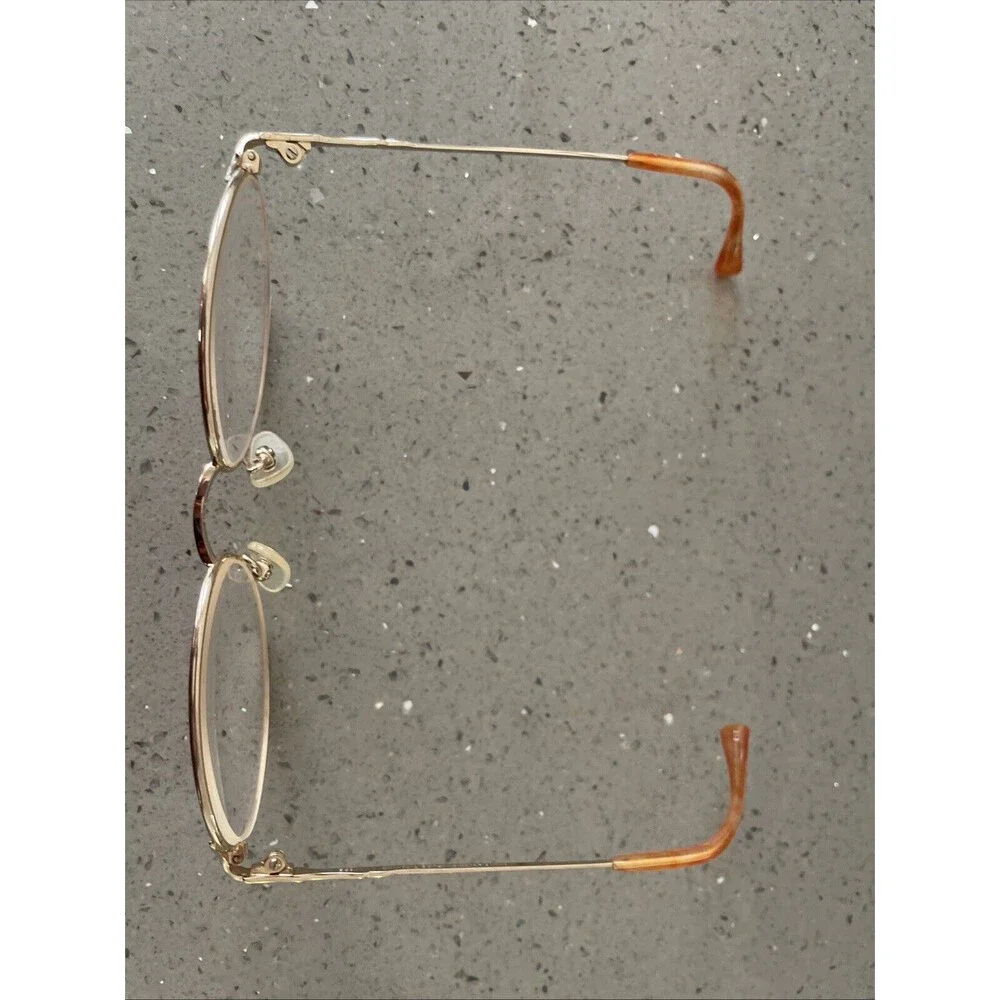 Seiko Eyeglasses Frames Only T359 Japan Pure Titanium 54-16-135 Gold Pink